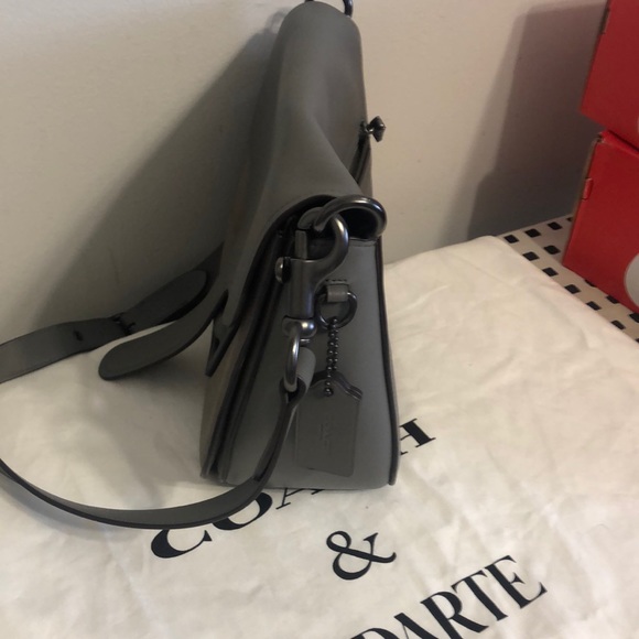 COACH Rodarte Courier Shoulder Bag - Picture 3 of 5